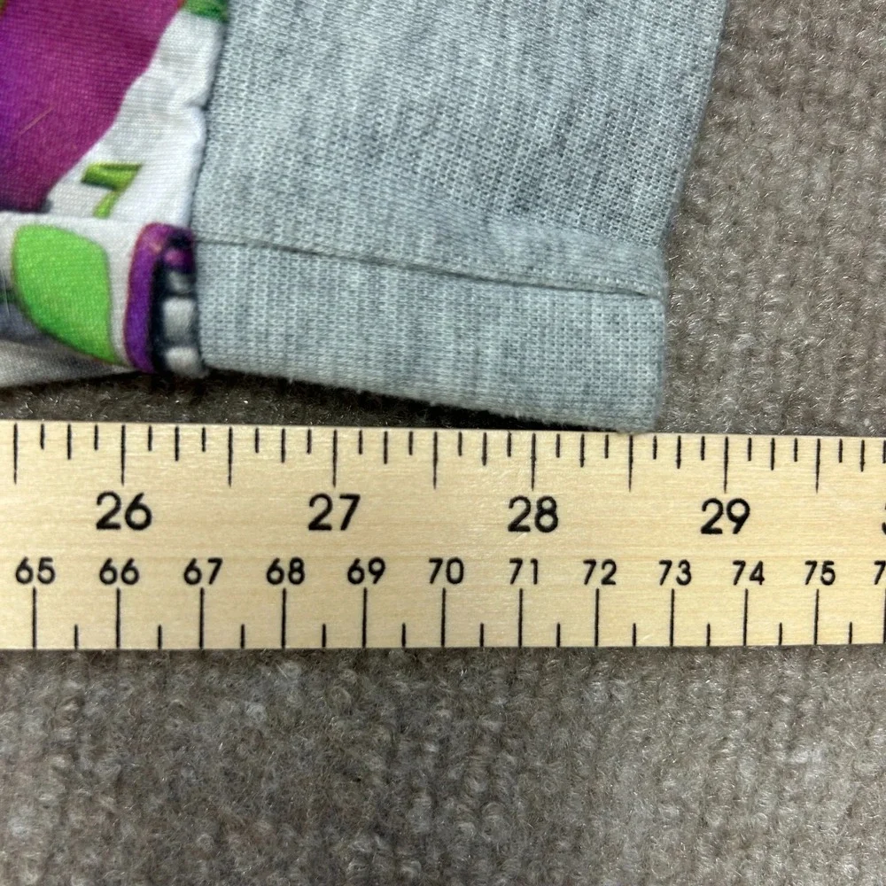 Disney Pixar Toy Story Buzz Lightyear Sleep Pants Unisex XL Gray Graphic Print